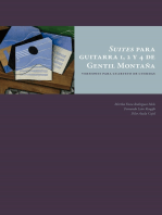 Suites para guitarra 1, 2 y 4 de Gentil Montaña: versiones para cuarteto de cuerdas