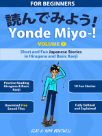 Yonde Miyo-! Volume 1: Short and Fun Japanese Stories in Hiragana and Basic Kanji