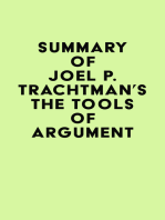 Summary of Joel P. Trachtman's The Tools of Argument