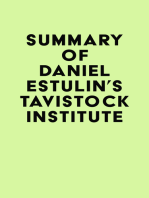 Summary of Daniel Estulin's Tavistock Institute