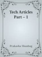 Tech Articles Part - 1