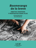 Boomerangs de lo breve: Objetos creativos y propuestas didácticas