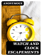 Watch and Clock Escapements