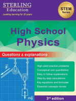 High School Physics: Questions & Explanations for High School Physics