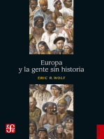 Europa y la gente sin historia