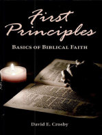 First Principles: Basics of Biblical Faith