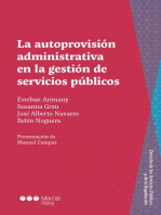 La autoprovisión administrativa en la gestión de servicios públicos