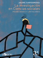 La investigación en ciencias sociales: Posibilidades y limitaciones