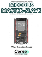 Implementando Em Visual Basic Via Rs232 Modbus Master-slave Com Base No Esp32 Programado Em Arduino