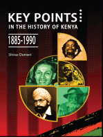 Key Points in the History of Kenya,1885-1990