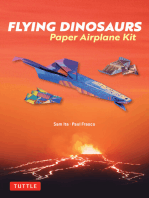 Flying Dinosaurs Paper Airplane Kit: 36 Airplanes in 12 Different Designs!