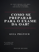 Como Se Preparar Para O Exame Da Oab?