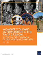 Women’s Economic Empowerment in the Pacific Region: A Comprehensive Analysis of Existing Research and Data