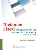 Dictamen fiscal. De acuerdo con las Normas Internacionales de Auditoría