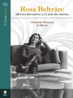 Rosa Beltrán: afectos literarios y el arte de narrar