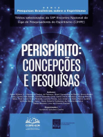 Perispírito: concepções e pesquisas: Textos selecionados do 18º Encontro Nacional da  Liga de Pesquisadores do Espiritismo (LIHPE)