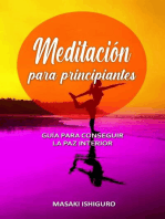 Meditación para principiantes