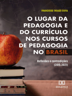 O lugar da pedagogia e do currículo nos cursos de Pedagogia no Brasil: reflexões e contradições (2015-2021)