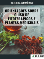 Orientações Para O Uso De Fitoterápicos E Plantas Medicinais