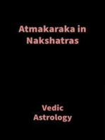 Atmakaraka in Nakshatras: Vedic Astrology