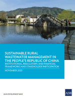 Sustainable Rural Wastewater Management in the People’s Republic of China: Institutional, Regulatory, and Financial Frameworks and Stakeholder Participation