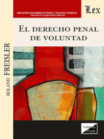 El derecho penal de voluntad