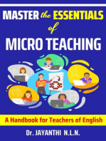 Master the Essentials of Micro Teaching: Pedagogy of English, #3