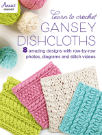 Learn to Crochet Gansey Dishcloths