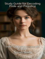 Study Guide for Decoding Pride and Prejudice: With Typical Questions and Answers