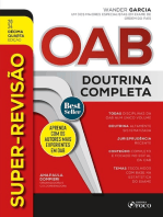 SUPER-REVISÃO OAB: DOUTRINA COMPLETA