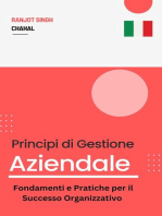 Principi di Gestione Aziendale: Fondamenti e Pratiche per il Successo Organizzativo