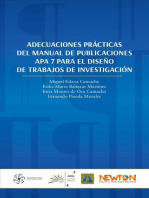 Adecuaciones Practicas del Manual de publicaciones APA7 para el Diseño de Trabajos de Investigación