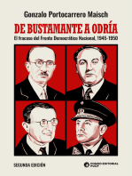 De Bustamante a Odría: El fracaso del Frente Democrático Nacional, 1945-1950