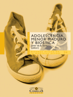 Adolescencia, menor maduro y bioética