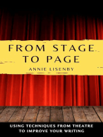 From Stage to Page: Using Techniques from Theatre to Enrich Writing