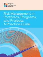 Risk Management in Portfolios, Programs, and Projects: A Practice Guide