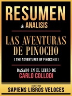 Resumen & Analisis - Las Aventuras De Pinocho (The Adventures Of Pinocchio) - Basado En El Libro De Carlo Collodi