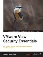 VMware View Security Essentials: The vital elements of securing your View environment are the subject of this user-friendly guide. From a theoretical overview to practical instructions, it's the ideal tutorial for beginners and an essential reference source for the more experienced.