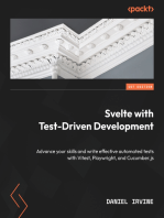 Svelte with Test-Driven Development: Advance your skills and write effective automated tests with Vitest, Playwright, and Cucumber.js