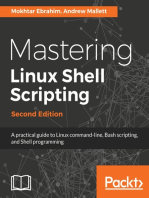 Mastering Linux Shell Scripting,: A practical guide to Linux command-line, Bash scripting, and Shell programming