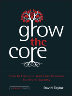 Grow the Core: How to Focus on your Core Business for Brand Success