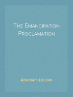 The Emancipation Proclamation