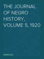 The Journal of Negro History, Volume 5, 1920