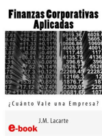 Finanzas Corporativas Aplicadas. ¿Cuánto vale una empresa?