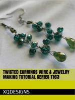 Twisted Earrings Wire & Jewelry Making Tutorial Series T163