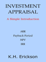 Investment Appraisal: A Simple Introduction