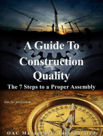 A Guide to Construction Quality - The 7 Steps to a Proper Assembly