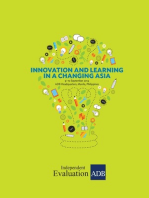 Innovation and Learning in a Changing Asia: Highlights of the Evaluation Learning Event