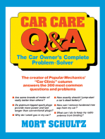 Car Care Q&A: The Auto Owner's Complete Problem-Solver