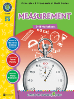 Measurement - Drill Sheets Gr. 3-5